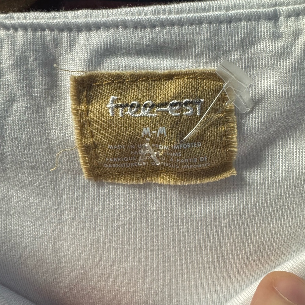 Free People Freest Zella Convertible Skirt in White Size Med Retail $ - Picture 6 of 6